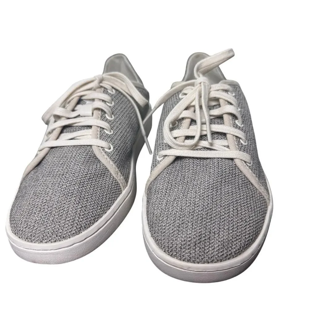Olukai PEHUEA LI Women's Convertible Heel Sneakers Gray Sz 8 EUR 38